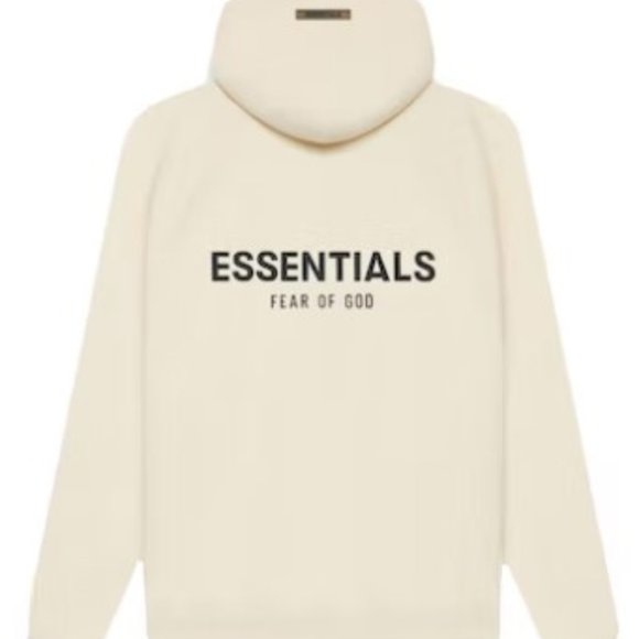 Fear of God Essentials Pull-Over Hoodie (SS21) Cream/Buttercream - Picture 1 of 2